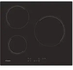 Candy Timeless CH63CT, Schwarz, Integriert, 59 cm, Keramik, Glaskeramik, 3 Zone(n) -
