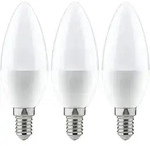 Paulmann 285.38 5.5W E14 2700K 3-PACK LED-Kerze, Sockel E14, 5,5 Watt, Warmwei&szlig;,