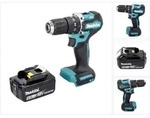 Makita DHP 487 G1 Akku Schlagbohrschrauber 18 V 40 Nm Brushless + 1x Akku 6,0...