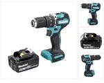Makita DHP 487 T1 Akku Schlagbohrschrauber 18 V 40 Nm Brushless + 1x Akku 5,0...
