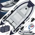 KESSER&reg; Schlauchboot f&uuml;r 4 Personen, motorisierbar, aufblasbares Paddelboot -...