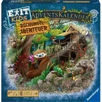 Ravensburger EXIT Adventskalender kids - Dschungel-Abenteuer, Brettspiel,