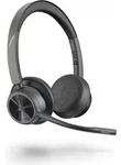 Poly BT Headset Voyager 4320 UC Stereo USB-C Teams - Schwarz