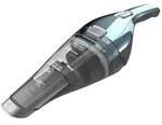 Black & Decker NVC220WBC, Trocken, 866 l/min, Beutellos, Blau, Chrom, 0,385 l,...