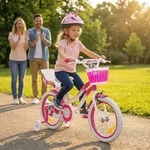 Actionbikes Kinderfahrrad Unicorn 16 Zoll | Kinder Fahrrad - V-Brake Bremsen -