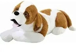 Heunec 288478, Spielzeug-Hund, 0 Jahr(e) - Wei&szlig;/Braun/Schwarz