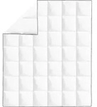 vidaXL Winter-Daunendecke 200x220 cm - Wei&szlig;