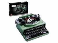 LEGO 21327 Ideas Schreibmaschine, Basteln für Erwachsene, Retro-Modell zum Sammeln