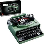 LEGO Ideas Schreibmaschine, Basteln f&uuml;r Erwachsene, Retro-Modell zum Sammeln...