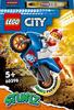 LEGO 60298 City Stuntz Raketen-Stuntbike, Set mit schwungradbetriebenem Motorrad und