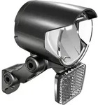 Herrmans Frontscheinwerfer H-Black MR4 D Dynamo schwarz on/off Standlicht - Schwarz