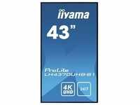 Iiyama LH4370UHB-B1 - Digital Beschilderung Flachbildschirm - 108 cm (42.5 Zoll) - VA