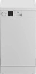beko 7680453935, Beko DVS05024W, Freistehend, Single (45 cm breit), Wei&szlig;,