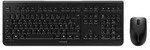 CHERRY DW 3000, Kabellos, RF Wireless, Mechanischer Switch, AZERTY, Schwarz, Maus