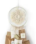Adventskalender-Set Makramee 55-teilig - Gold