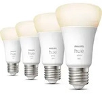 White E27 (Viererpack, ersetzt 60 Watt)