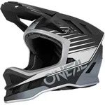 O'NEAL Bike Fullface Helm Blade Polyacrylite Delta Black/Gray XL (61/62 cm) - Schwarz