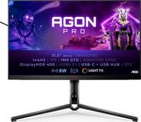 AOC AG324UX/69, 80 cm (31.5"), 3840 x 2160 Pixel, 1 ms, Schwarz, Rot