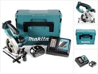 Makita DSS 501 RG1J 18V 136 mm Li-ion Akku Handkreiss&auml;ge im Makpac + 1x 6,0 Ah...