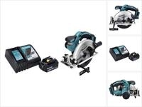 Makita DSS 611 RG1 Akku Handkreiss&auml;ge 18 V 165 mm + 1x Akku 6,0 Ah + Ladeger&auml;t