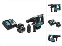 Makita DHR 243 RF Akku Bohrhammer 18 V SDS plus Brushless + 2x Akku 3,0 Ah +