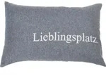David Fussenegger Textil Lieblingsplatz, Grau, Polyacryl, Viskose, Baumwolle, Muster,