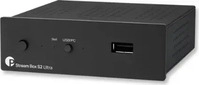 Pro-Ject Stream Box S2 Ultra, Schwarz, 802.11b, 802.11g, Wi-Fi 4 (802.11n), USB...
