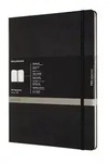 Professionelles Notizbuch XXL 21,59x27,94cm Hardcover 96 Blatt schwarz. -...