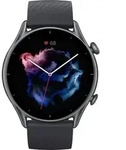 Amazfit GTR 3 Pro, 3,68 cm (1.45"), AMOLED, Touchscreen, WLAN, GPS, 32 g - Schwarz