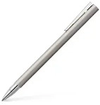 Faber-Castell - Tintenroller Neo Slim Edelstahl Silber Matt