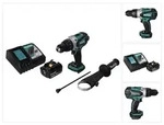 Makita DHP 458 RF1 Akku Schlagbohrschrauber 18 V 91 Nm + 1x Akku 3,0 Ah +...