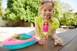 Barbie Boot-Spielset mit Puppe inkl. Haustier H&uuml;ndchen und Zubeh&ouml;r