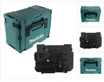Makita MAKPAC 3 Werkzeugkoffer mit Einlage f&uuml;r BJV DJV 141 181 ( 821551-8 +...
