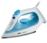Braun TexStyle 1 SI1050BL, Dampfb&uuml;geleisen, Keramik-B&uuml;gelsohle, 1,9 m, 120...