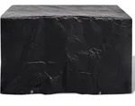 vidaXL Gartenm&ouml;bel-Abdeckung 8 &Ouml;sen 140x70x90 cm - Schwarz