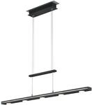Trio Leuchten - Modern H&auml;ngelampe I Pendellampe I Pendelleuchte schwarz inkl. LED