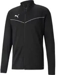 Puma Teamrise Polyesterjacke Herren - Schwarz - Schwarz - S