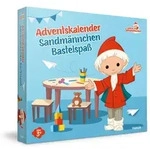 Franzis: Adventskalender Bastelspass mit dem Sandm&auml;nnchen 67360-2 (VE 8) - Bunt