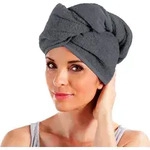 Erwin M&uuml;ller Turban anthrazit 28x70 cm - Dunkelgrau