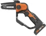 WORX WG324E, 12 cm, 1,092 mm, 6,7 m/s, 76,2 / 10 mm (3 / 10"), Schwarz, Orange,...