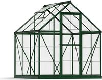 Palram - Canopia Aluminium Gew&auml;chshaus Harmony 66 Gr&uuml;n 185x185x208 cm