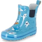 Kinder Gummistiefel blau LITTLE SHARKS von Beck von Gr&ouml;&szlig;e 20 bis 24 - Blau - 21