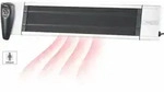Semptec Infrarot-Dunkelheizstrahler RA-324 Timer Fernbedienung 2.400 Watt IP55