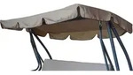 DEGAMO Dachplane f&uuml;r Hollywoodschauk MIAMI 228x120cm, cremefarben - Creme