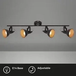 LED Deckenstrahler Wohnzimmer Deckenleuchte LED Spot Leuchte Retro Schwenkbar -