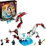 LEGO 76177 Marvel Kr&auml;ftemessen im antiken Dorf Set mit Drachen und 4...
