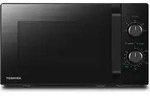 Toshiba MW2-MM20PF(BK), Arbeitsplatte, Solo-Mikrowelle, 20 l, 800 W, Drehregler,