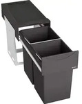 BLANCO BOTTON II zur Bodenmontage mit 30 (2x15) Liter Abfallvolumen f&uuml;r 30 cm
