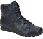 Think MENSCHA Damen Stiefeletten - bequeme Stiefelette blau Freizeit NEU - Blau -