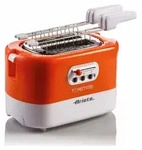 Ariete 0159/00, 2 Scheibe(n), Orange, Wei&szlig;, Tasten, Niveau, 700 W, 165 mm, 275...